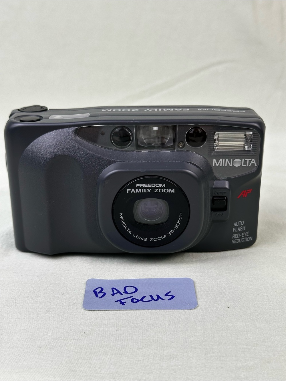 Freedom Family Zoom Compact 35mm Film Camera - AS IS READ